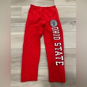 Vintage Ohio State Champion Reverse-Weave Spell Out Sweatpants Medium READ